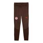 PUMA FC St. Pauli Trainingshose Braun F05