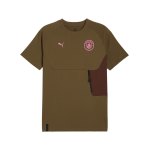 PUMA Manchester City PUMATECH Pocket T-Shirt Grün F59