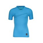 Nike Pro Compression T-Shirt Kids Blau F474