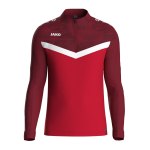 JAKO Iconic HalfZip Sweatshirt Rot F103