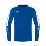 JAKO Power Sweatshirt Kids Blau Weiss F400