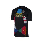 Nike F.C. T-Shirt Schwarz Rot F014