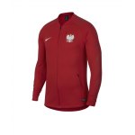 Nike Polen Anthem Football Jacket Jacke Rot F611