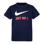 Nike Swoosh JDI T-Shirt Kids Blau FU89