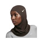 Nike Pro 2.0 Hijab Kids Braun Beige F231