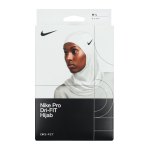 Nike Pro Hijab 2.0 Weiss Schwarz F101