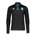 Umbro Werder Bremen HalfZip Sweatshirt Schwarz