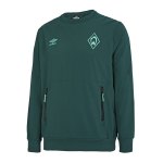 Umbro Werder Bremen Travel Sweatshirt Grün