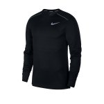 Nike Dry Miler Sweatshirt Running Schwarz F010