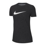 Nike Dri-FIT T-Shirt Training Damen Schwarz F010