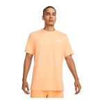 Nike Club T-Shirt Orange Weiss F734