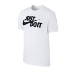 Nike Just Do It Swoosh T-Shirt Rot Weiss F824