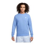 Nike Club Crew Sweatshirt Braun Weiss F215