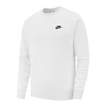 Nike Club Crew Sweatshirt Braun Weiss F215