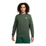 Nike Club Crew Sweatshirt Braun Weiss F215