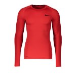 Nike Pro Langarmshirt Langgrößen Schwarz F010