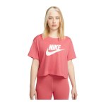 Nike Essential Cropped T-Shirt Damen Pink F622