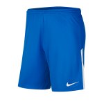 Nike League Knit II Short Blau Weiss F463