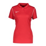 Nike Park 20 Poloshirt Damen Schwarz Weiss F010