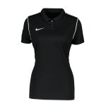 Nike Park 20 Poloshirt Damen Schwarz Weiss F010