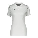 Nike Park 20 Poloshirt Damen Schwarz Weiss F010