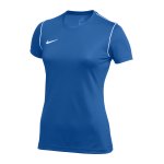 Nike Park 20 T-Shirt Damen Schwarz Weiss F010