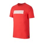 Nike F.C. Dri-FIT Trainingshirt kurzarm Weiss F100