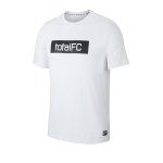 Nike F.C. Dri-FIT Trainingshirt kurzarm Weiss F100