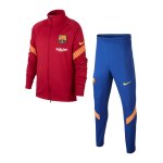 Nike FC Barcelona Trainingsanzug Kids Rot F621