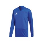 adidas Condivo 18 Sweatshirt Blau Weiss