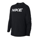 Nike Pro Warm Longsleeve Shirt Kids Schwarz F010