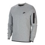 Nike Tech Fleece Crew Sweatshirt Rot Schwarz F605