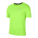 Nike Miler Dri-FIT T-Shirt Running Gelb F702