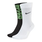 Nike Nigeria Sneaker Socken 2er Pack F902