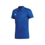 adidas Core 18 ClimaLite Poloshirt Blau Weiss