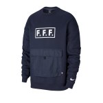 Nike Frankreich Quest Fleece Shirt langarm F475