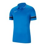 Nike Academy 21 Poloshirt Blau F453