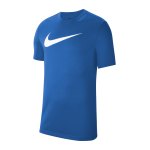 Nike Park 20 Swoosh T-Shirt Kids Blau F451