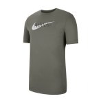Nike Athlete Swoosh T-Shirt Schwarz F014