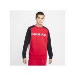 Nike Air Fleece Sweatshirt Weiss Grau F100