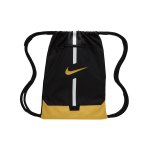 Nike Academy Gymsack (18L) Schwarz Gold F014