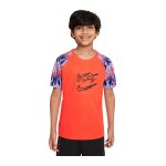 Nike Mbappe x Flames T-Shirt Kids Schwarz F010