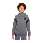 Nike Paris St. Germain Fleece Hoody Kids Grau F025