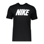 Nike Icon Block T-Shirt Rot Schwarz F657