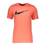 Nike Swoosh T-Shirt Grau Weiss F063