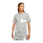 Nike Big Swoosh T-Shirt Grau F063