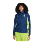 Nike Brasilien Allwetterjacke Damen Blau F490