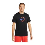 Nike Niederlande T-Shirt Schwarz F010