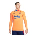 Nike FC Barcelona Strike Drill Top Orange F837