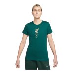 Nike FC Liverpool Crest T-Shirt Damen Grün F375